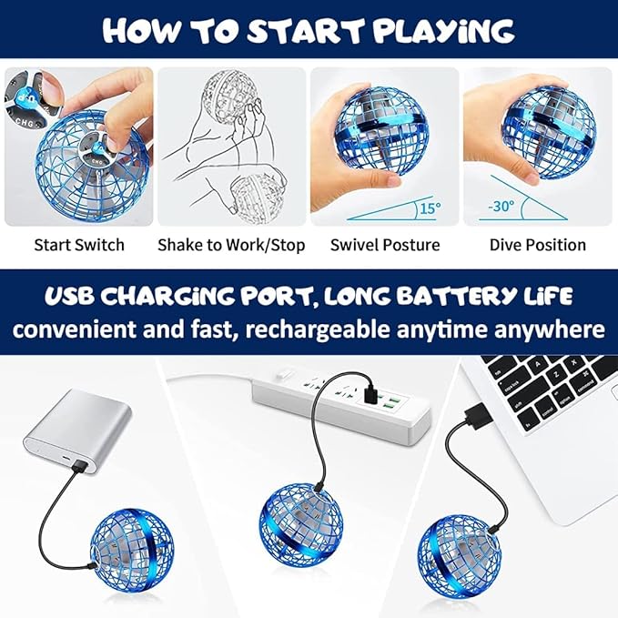 Flying Orb Ball - For Kids and Adults
