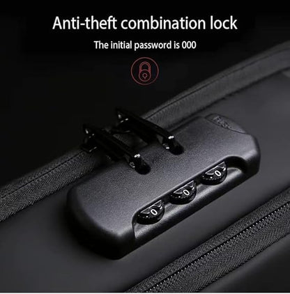 Anti Theft Sling Bag with USB Charging